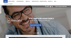 Desktop Screenshot of mchenryoptical.com